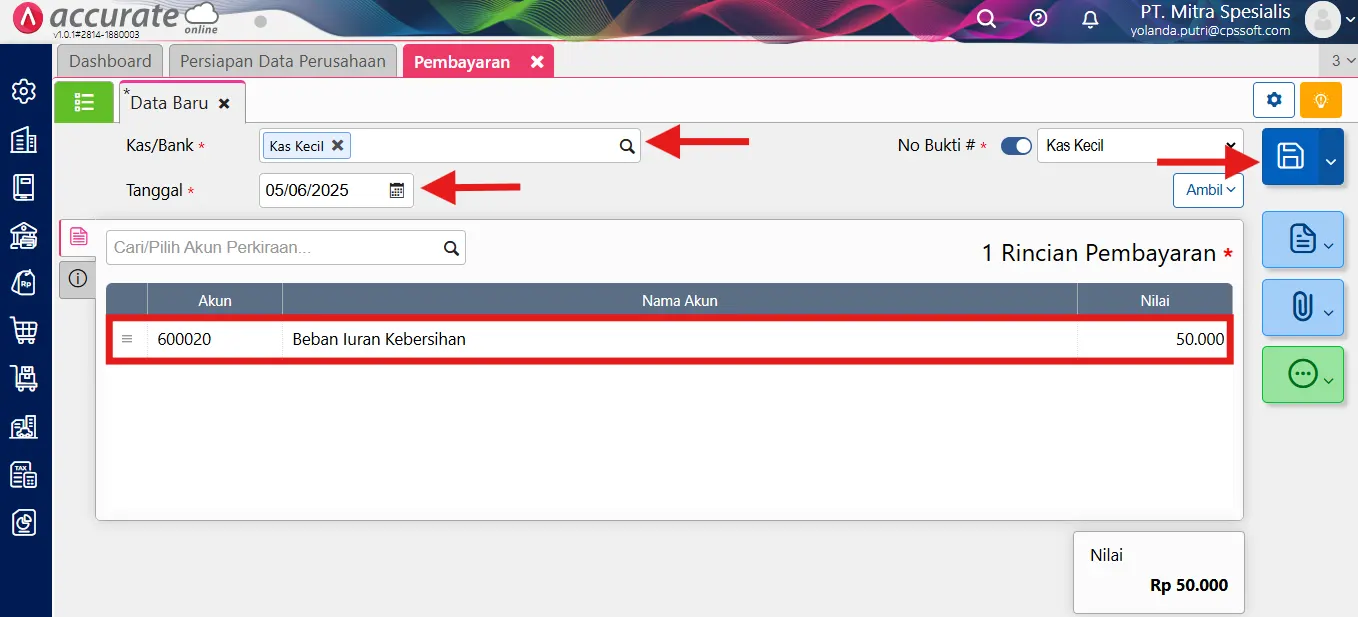 Cara mencatat transaksi berulang